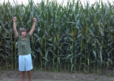 Corn grown on Wapello county Iowa 24 acre ground for sale.